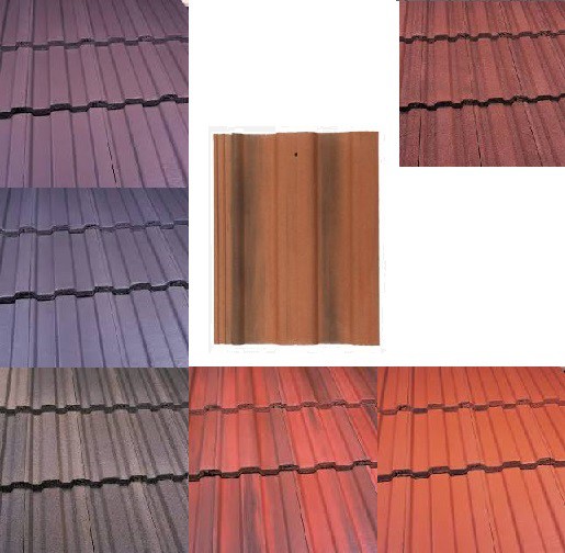 Marley Ludlow Major Roof Tiles (Smooth Grey, Smooth Brown, Antique Brown, Old English, Mosborough Red, Dark Red) Image