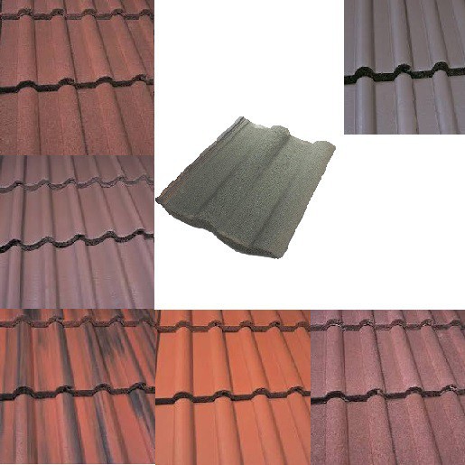 Marley Double Roman Roof Tiles (Smooth Grey, Smooth Brown, Antique Brown, Old English, Mosborough Red, Dark Red) Image